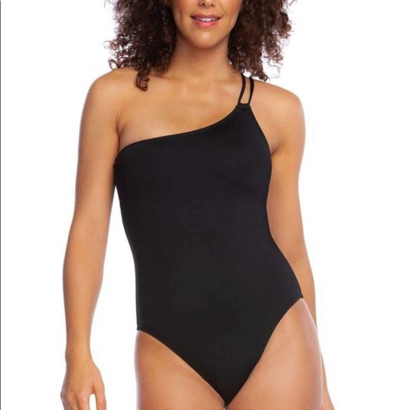 La Blanca One Shoulder Swimsuit SZ 14 NWOT - Picture 1 of 3